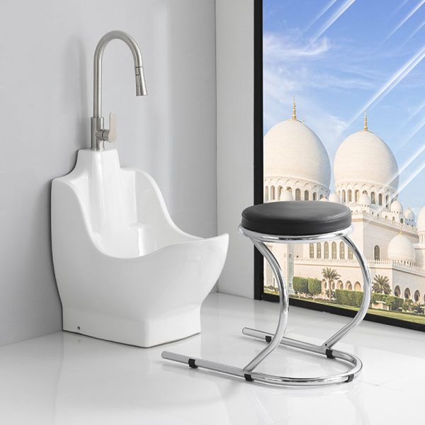 DWU004 Wudu Basin with Chair
